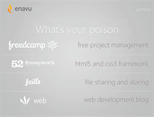 Tablet Screenshot of enavu.com